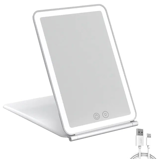 Foldable Makeup Mirror Touch Screen Makeup Mirror - My Store