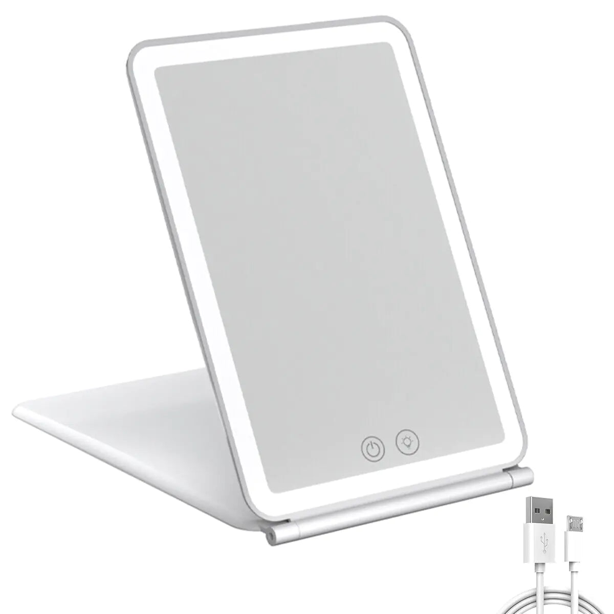 Foldable Makeup Mirror Touch Screen Makeup Mirror - My Store