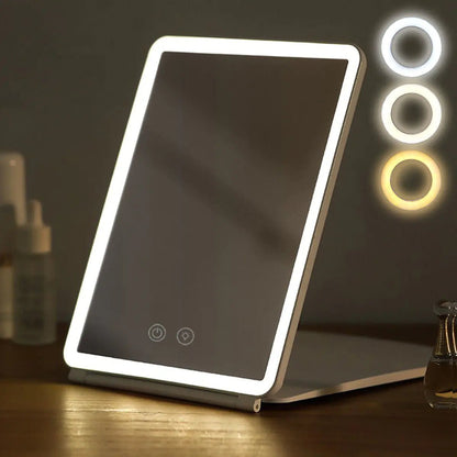 Foldable Makeup Mirror Touch Screen Makeup Mirror - My Store