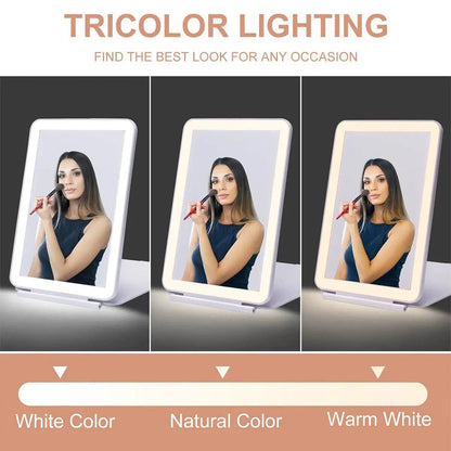 Foldable Makeup Mirror Touch Screen Makeup Mirror - My Store